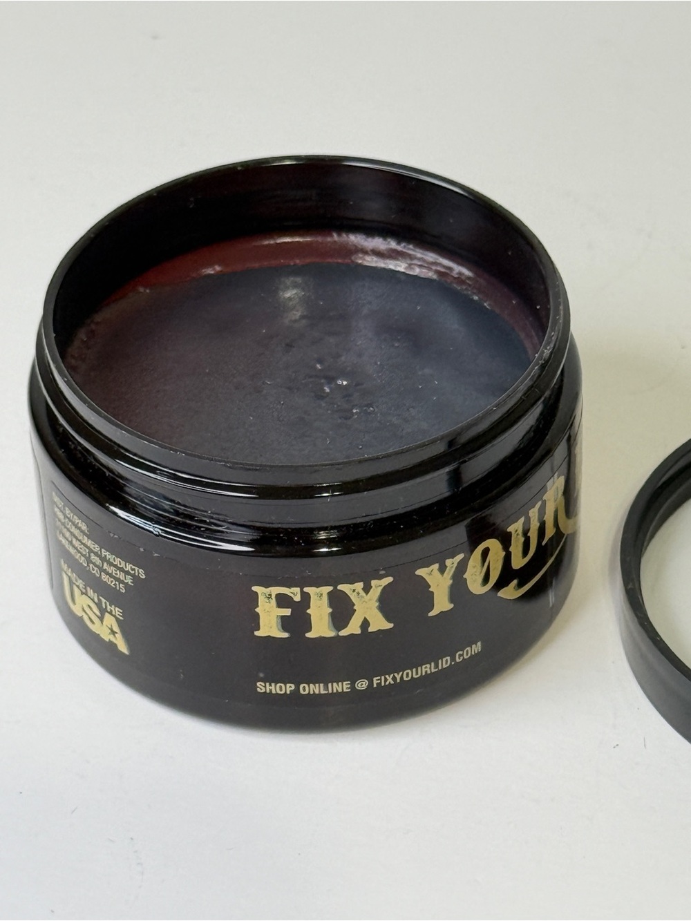 Fix Your Lid Men’s Hair Pomade 3.75 oz medium hold & high shine